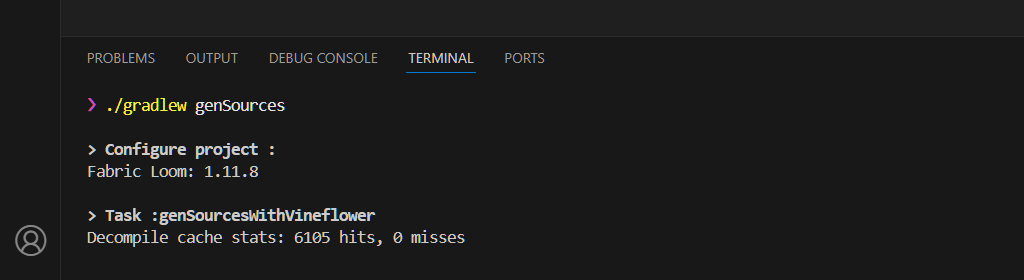  Task in Terminal