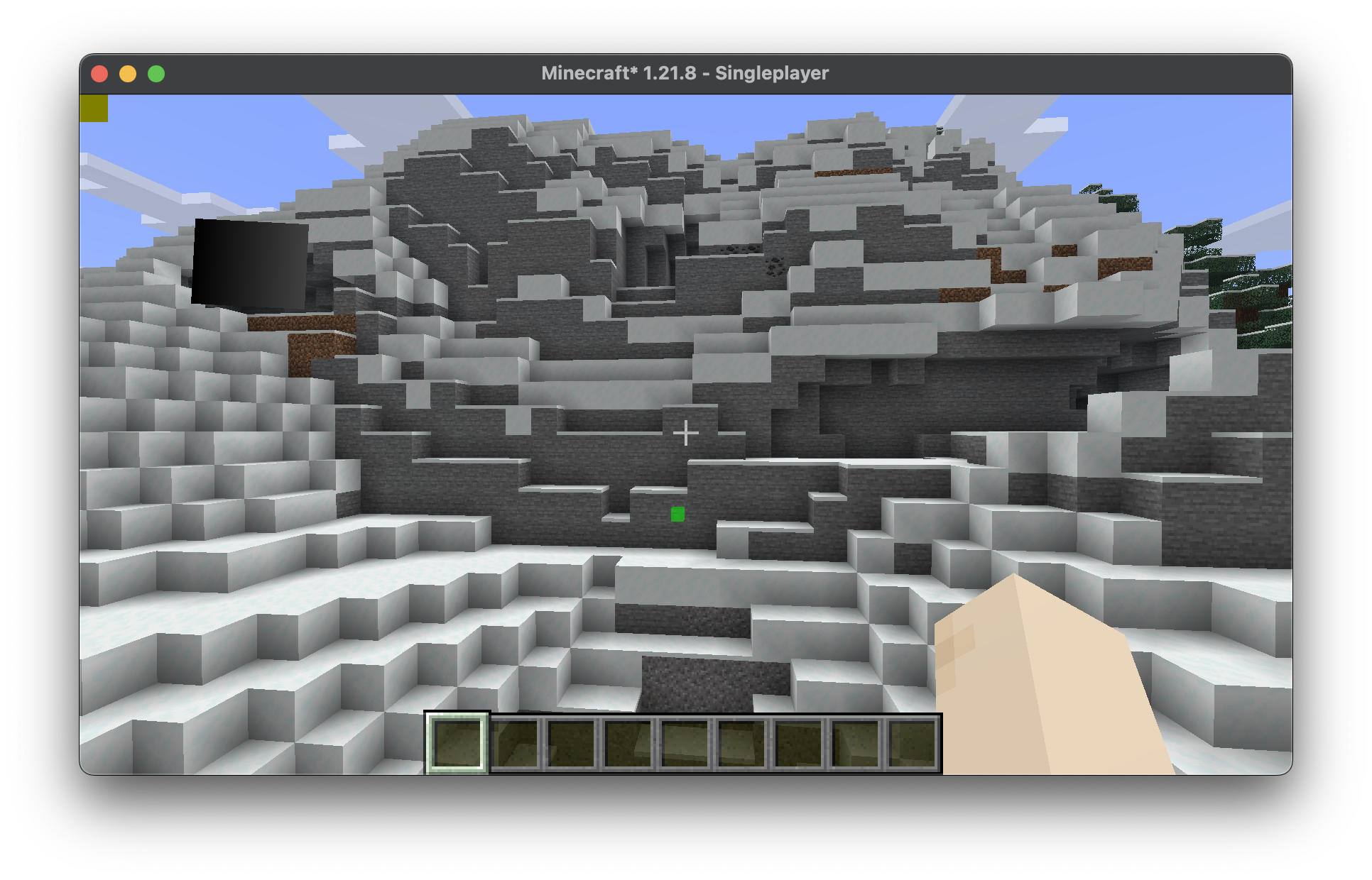 A waypoint rendering through walls